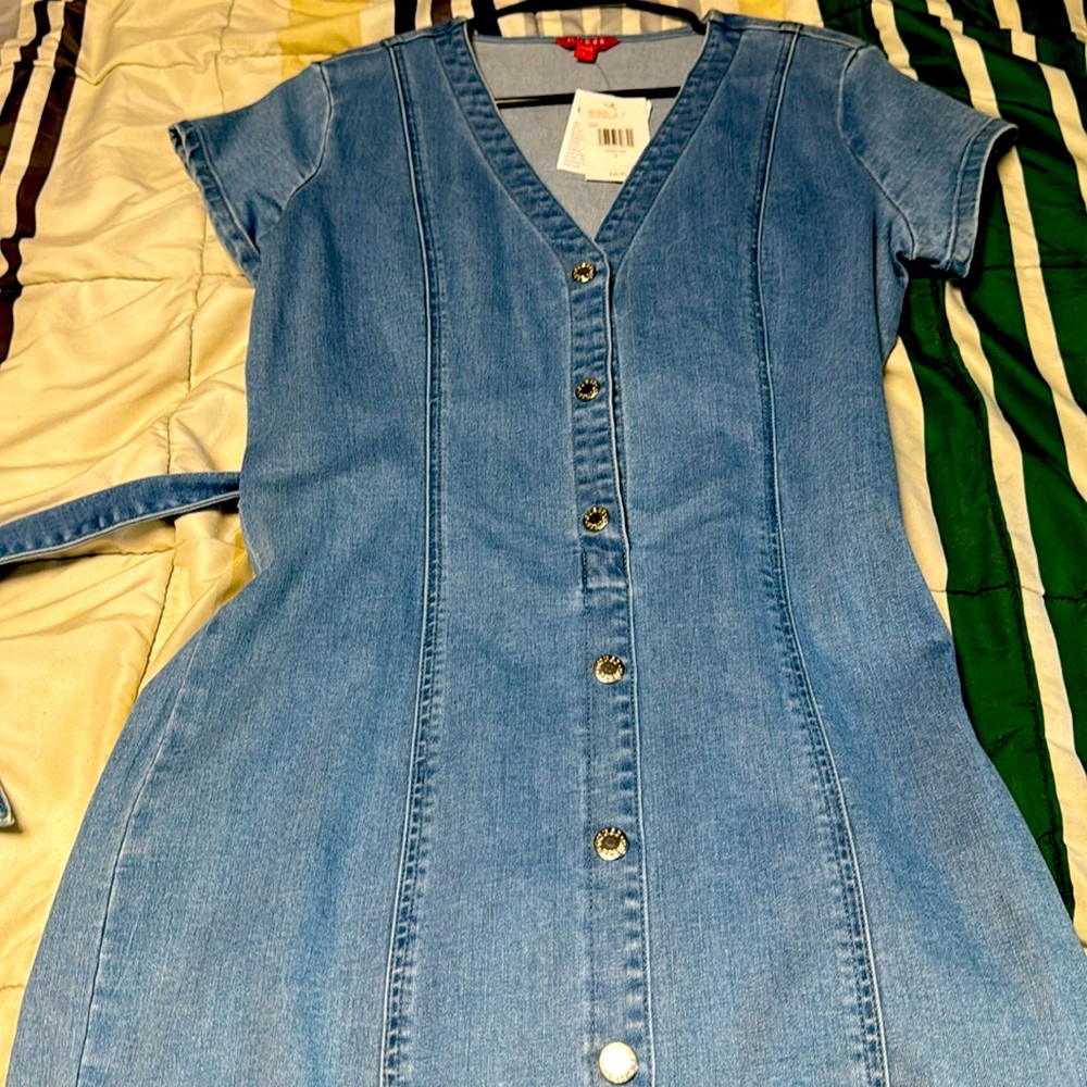 Denim dress